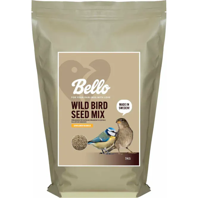 Hovedbilde BELLO Solsikke Kjerner til Villfugl ( 3 kg )
