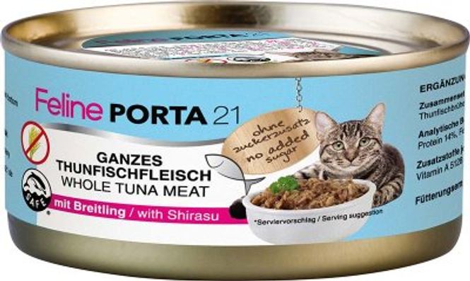 Hovedbilde KATTEFÔR FELINE TUNFISK & HVIT FISK 156GR