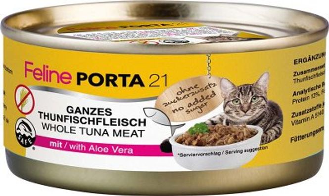 Hovedbilde KATTEFÔR FELINE TUNFISK & ALOE VERA 156GR