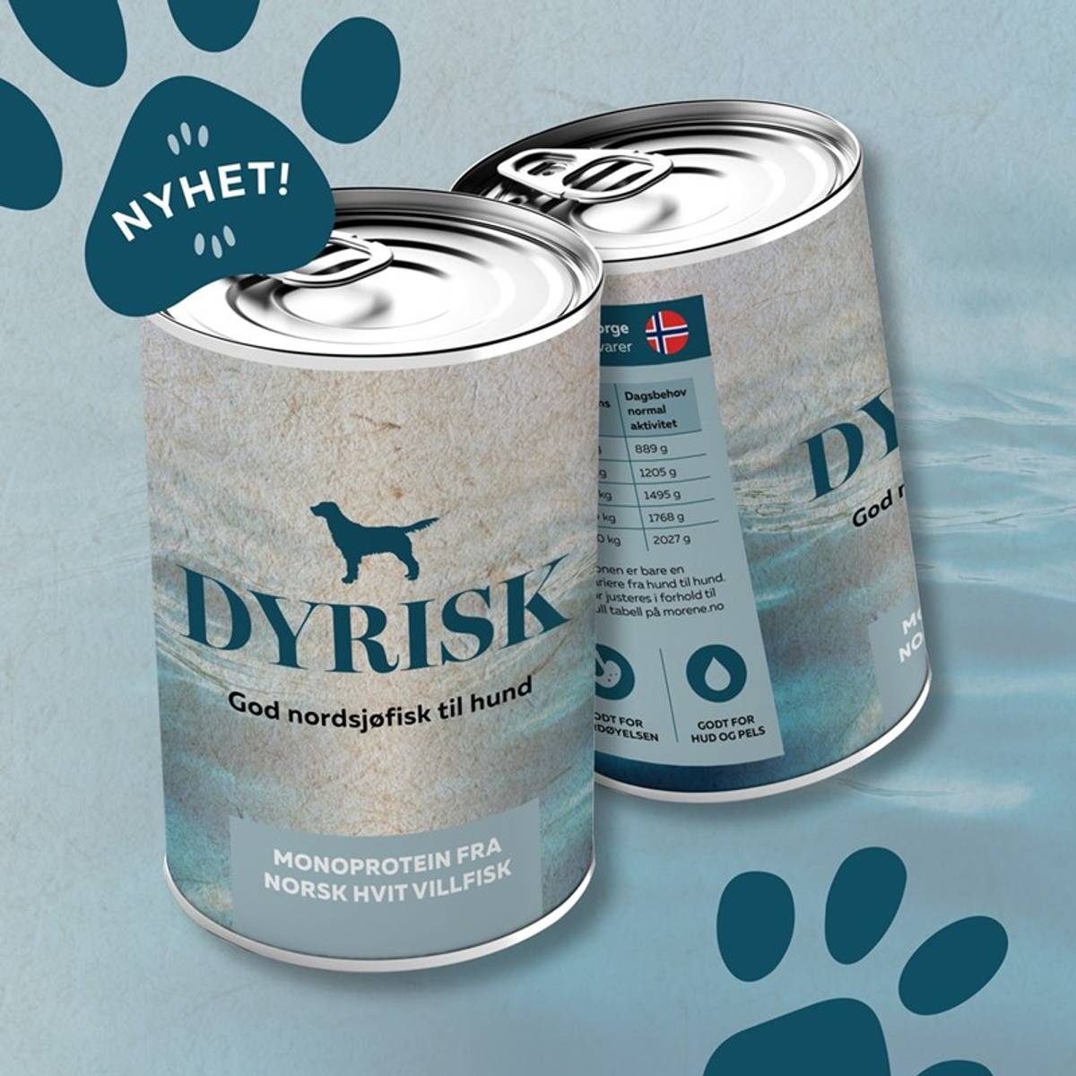 Dyrisk nordsjøfisk 185g