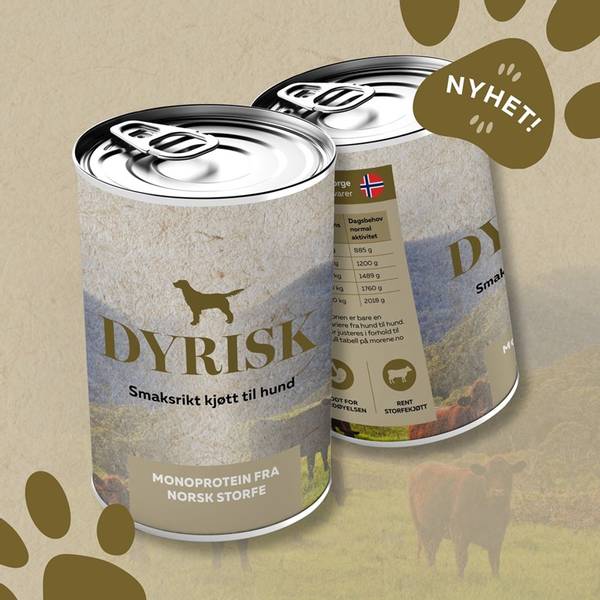 Hovedbilde Dyrisk storfekjøtt 400g