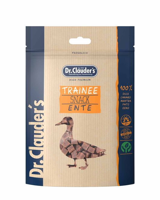 Hovedbilde Dr. Clauder's Trainee Snacks Andekjøtt Medium 80 g