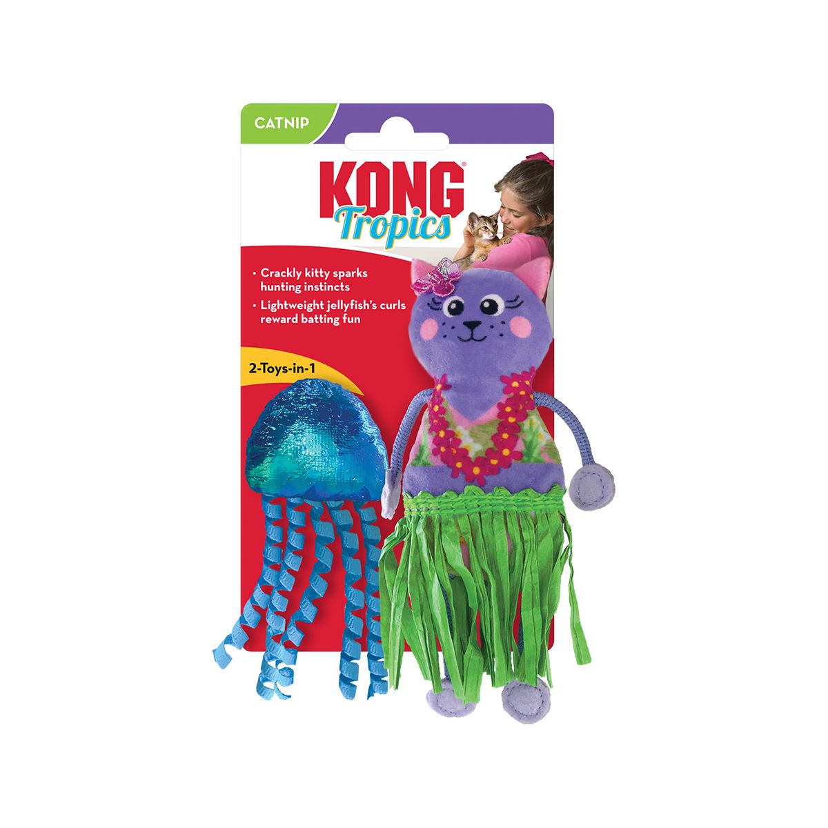 KONG Tropics Hula, 2-pakning