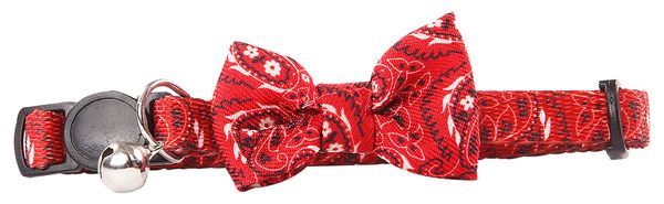 Hovedbilde Kattehalsbånd med Sløyfe - Rød ( 30 cm ) 