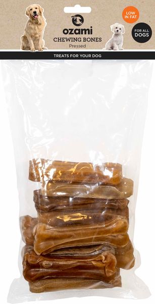 Hovedbilde OZAMI Presset Tyggebein - 10 stk ( 10 cm )