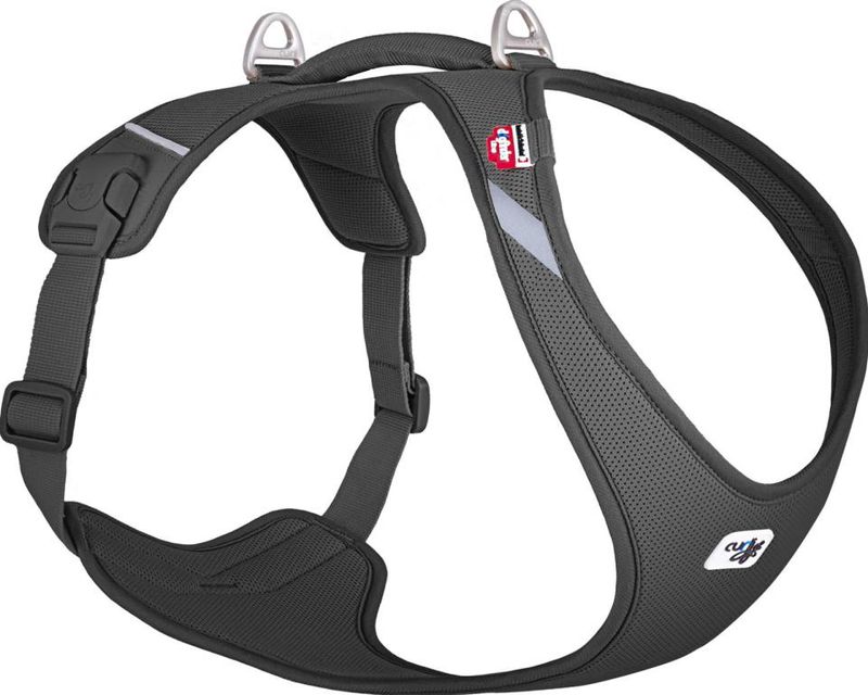 Curli Belka Comfort V2-sele - Sort | Ergonomisk Stor Sele