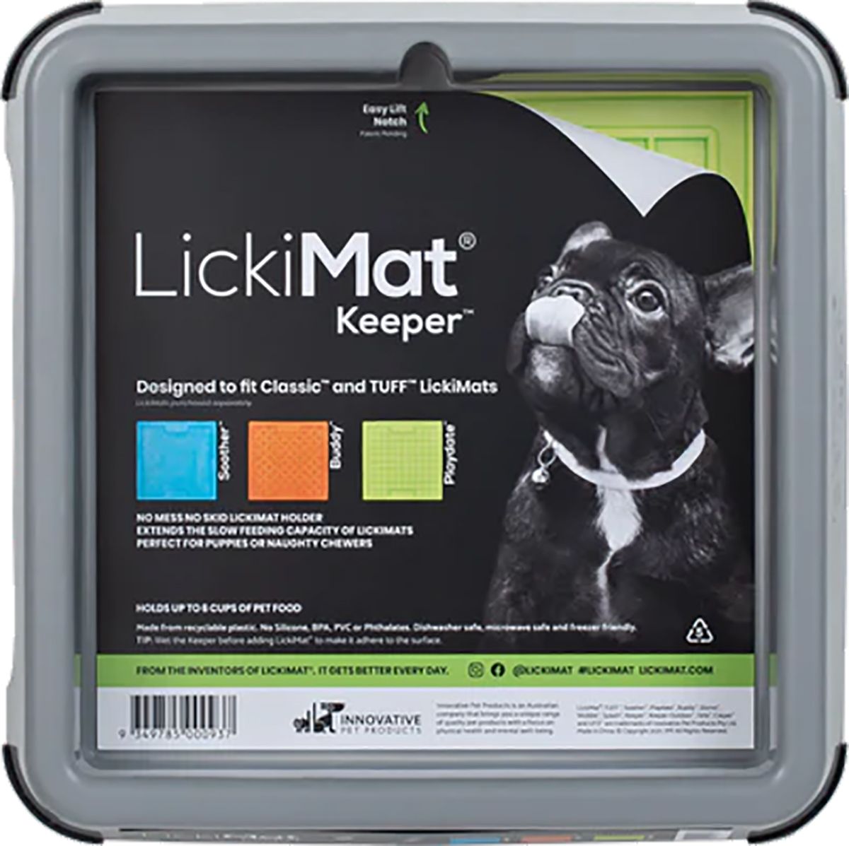 LickiMat Keeper Grø (Classic & Tuff)
