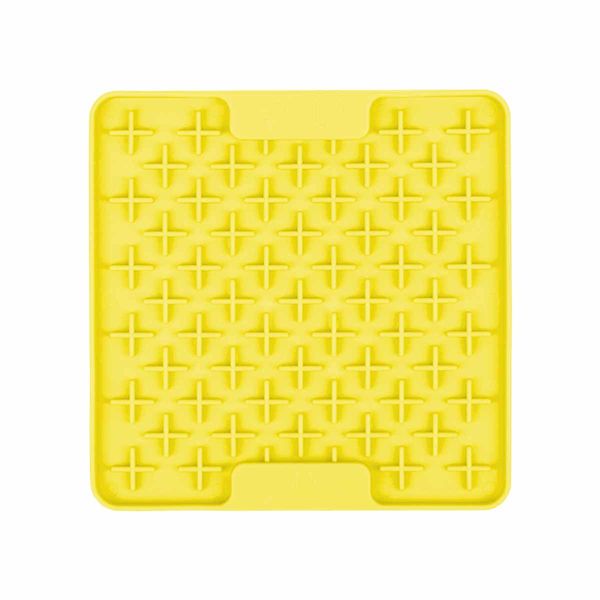 Hovedbilde Hundeskål Lickimat Mini Buddy Gul