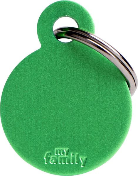 Hovedbilde Liten rund grønn i aluminium