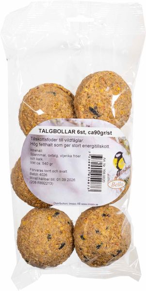 Hovedbilde Talgboller ca. 90 g, 6-pakk