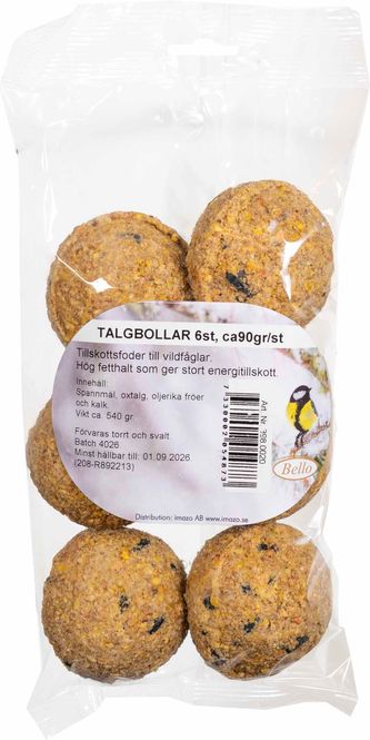 Hovedbilde Talgboller ca. 90 g, 6-pakk