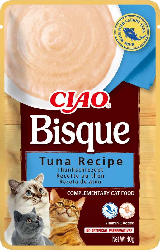 Inaba Churu Bisque With Tuna 40g | Kremet Tunfisktopping