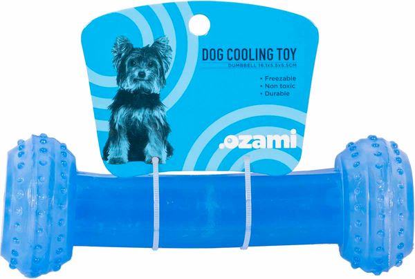 Hovedbilde Avkjølingsleke for hund Dumbbell 16,1x5,5x5,5 cm