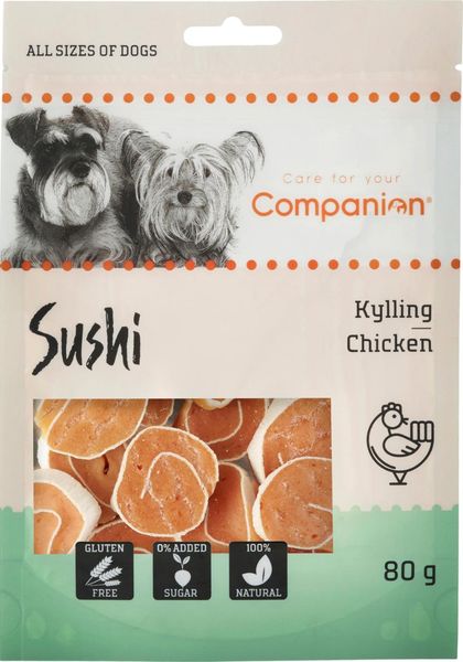 Hovedbilde Companion Sushi med kylling 80 g