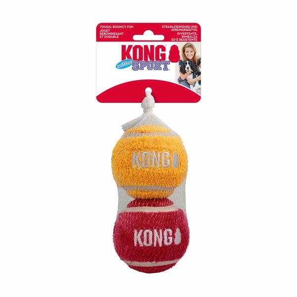 Hovedbilde KONG Sport Softies Ball L 2-pack