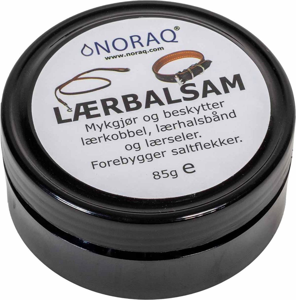 Noraq Lærbalsam 85 gr | Naturlig Pleie for Lær & Skinn