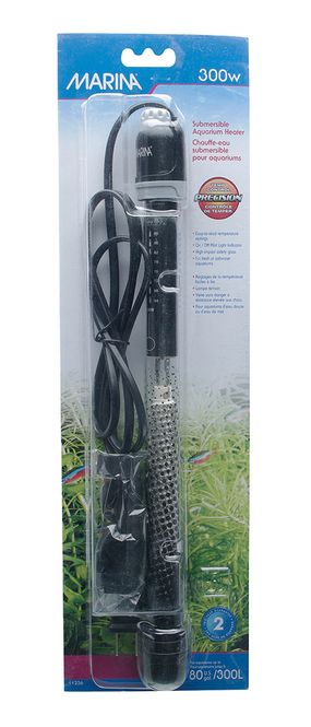Hovedbilde Marina Varmekolbe 300W Pre-Set - 27cm - Justerbar Akvarievarmer