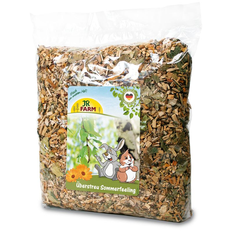 JR Farm Summer Feeling Bunnstrø 10L - Naturlig strø med urter og blomster