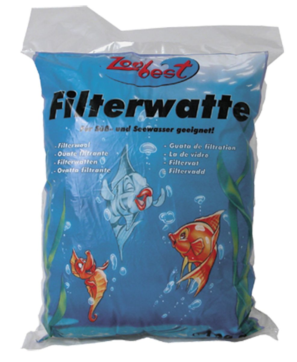 Filtervatt 100g - Syntetisk Filterull til Akvarium