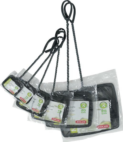 Hovedbilde Zolux Håv Svart 12cm - Finmasket og skånsom håv ...