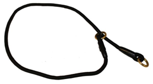 Hovedbilde Alac Dressurhalsbånd Svart 6mm x 55cm – Rundt ...