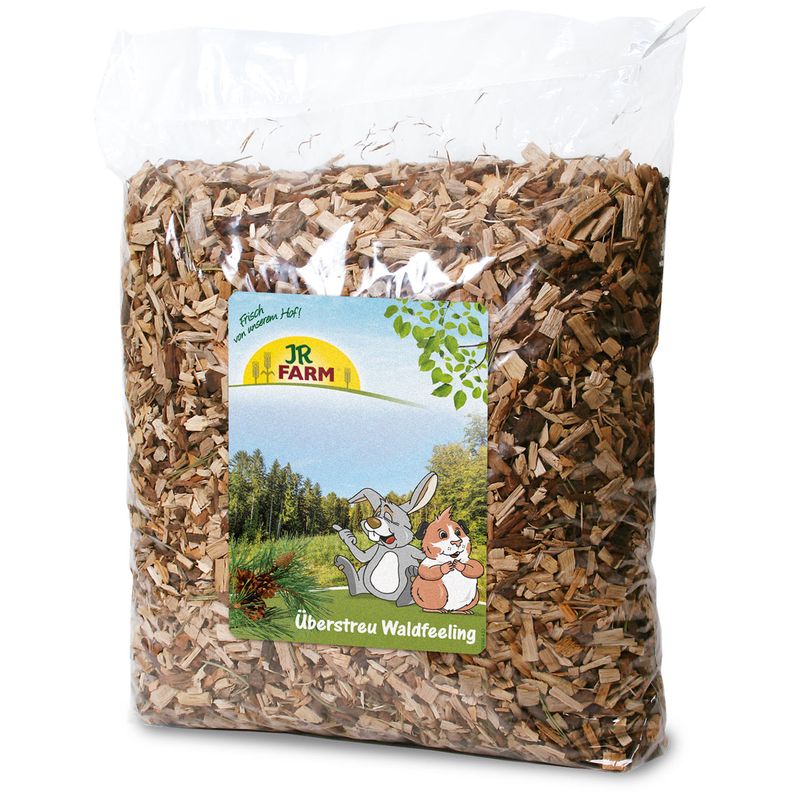Jr Farm Forest Feeling Bunnstrø 10L - Naturlig Skogsbunn til Smådyr