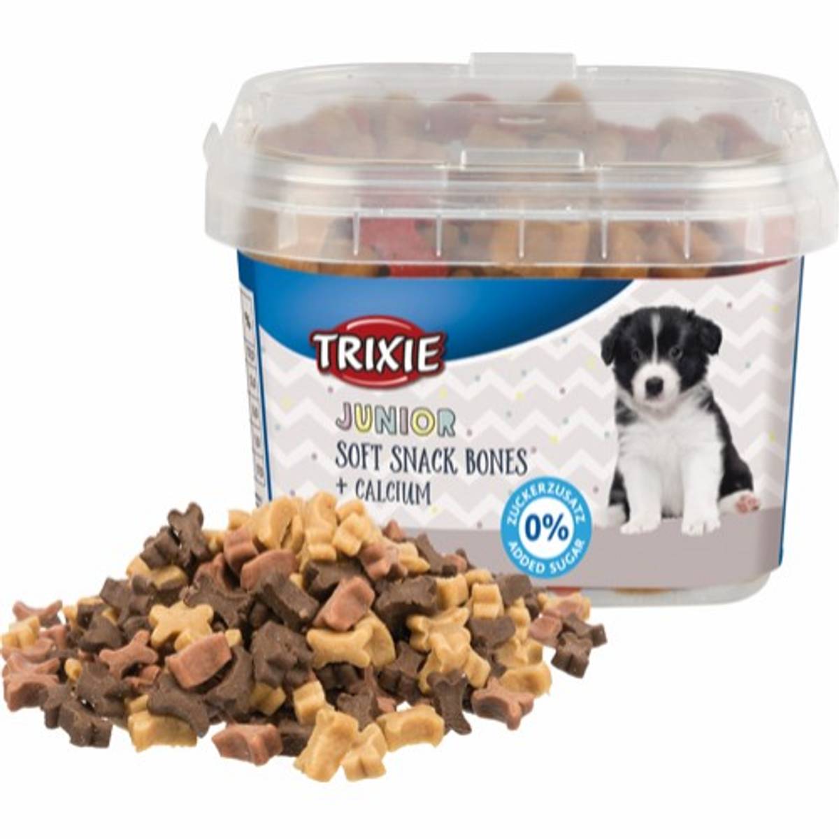 TRIXIE Junior Soft Snack Bones + kalsium - 140 gr