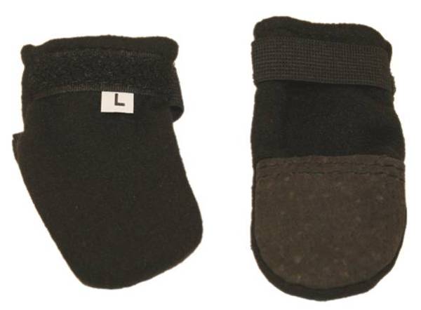 Hovedbilde Trine Hundesokk mini i fleece med lærforsterkning ...