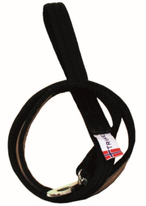 Hovedbilde Kobbel i webb m.refleks Sort 18mm 180cm