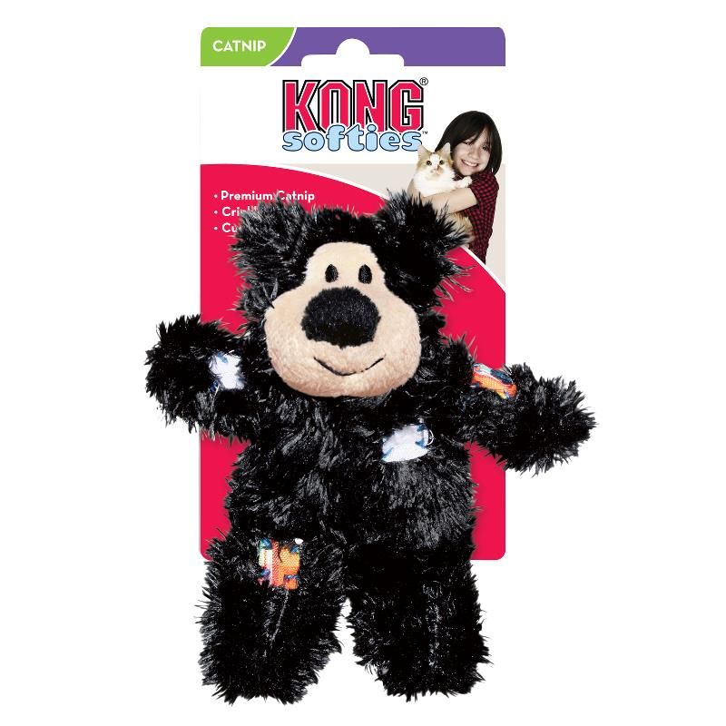 KONG SOFTIES PATCHWORK BEAR 13x8x5CM