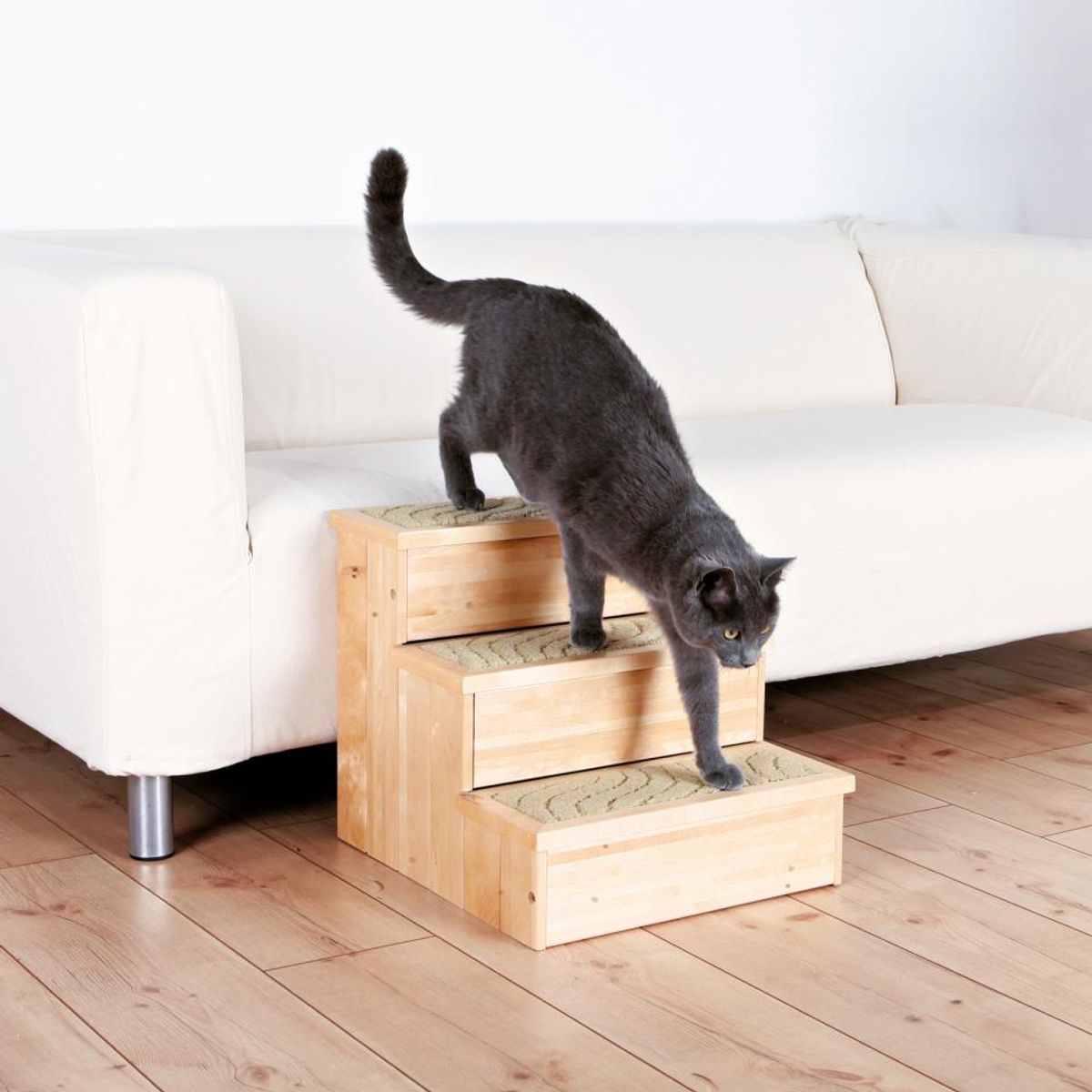 Trixie PetStair Hundetrapp | Sklisikker Trapp i Tre