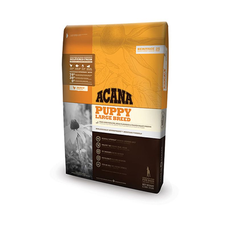 Acana Dog Heritage Puppy Large Breed 17kg