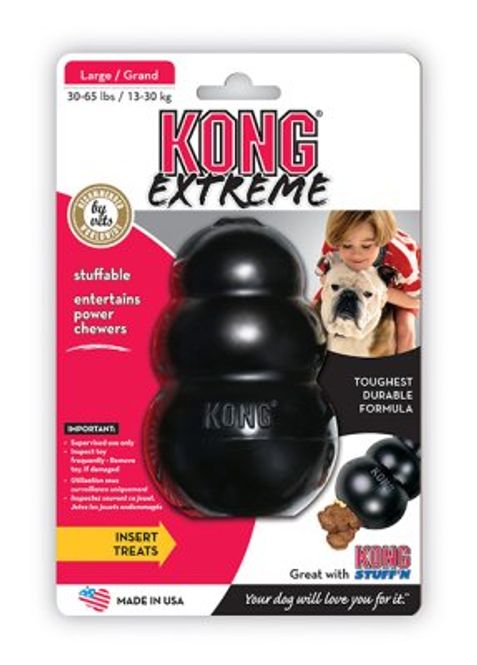 Hovedbilde KONG EXTREME SVART L 11x7CM