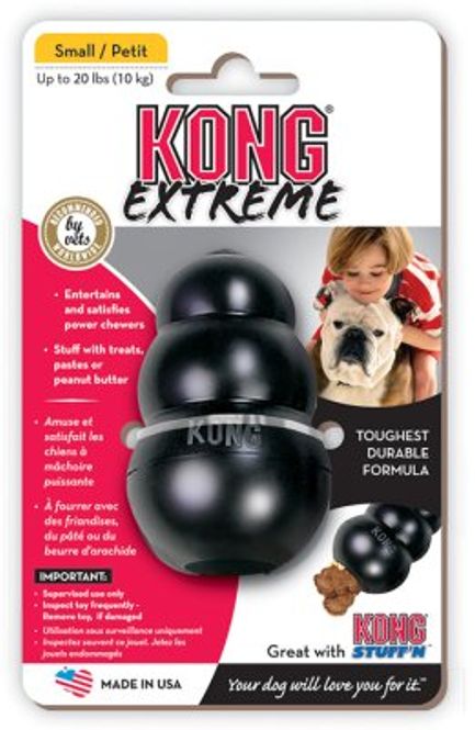 Hovedbilde KONG EXTREME SVART S 8x5CM