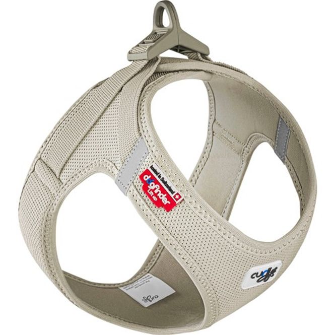 Hovedbilde Curli Air-Mesh Sele Clasp Beige | Sikker Step-In Sele