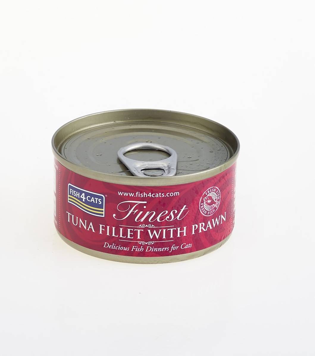 Fish4Cats Wet Tuna & Shrimp 70g | Kornfritt Våtfôr