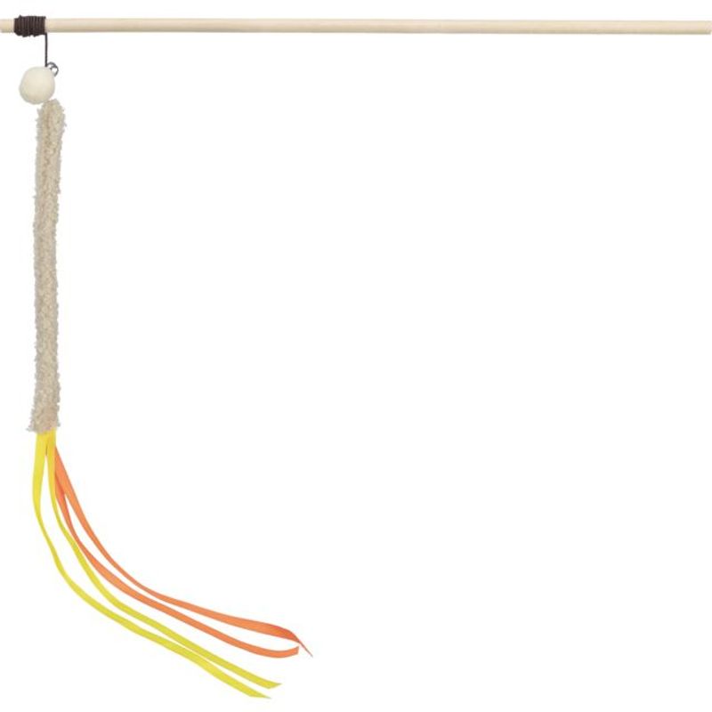 Trixie Lekestang m/ Plysj & Kvaster 40 cm | Katteleke