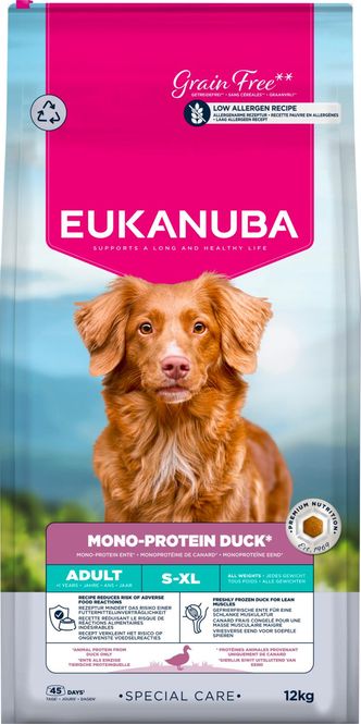 Hovedbilde Eukanuba Mono-Protein And 12kg | Allergivennlig Hundefôr