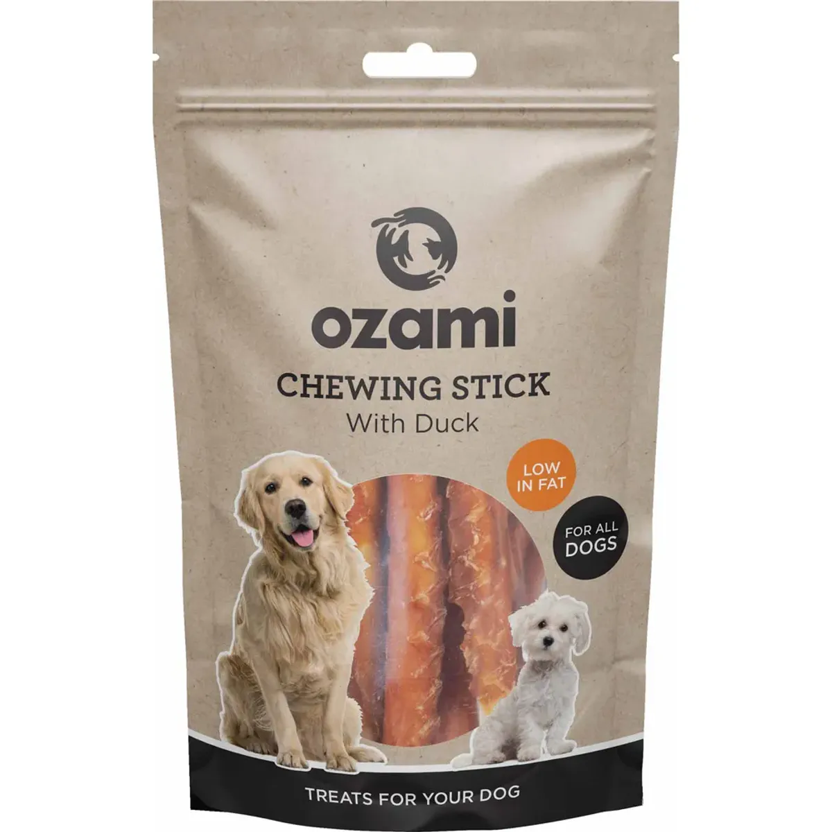 OZAMI Tyggepinner Med And 12.5cm - 100 gr