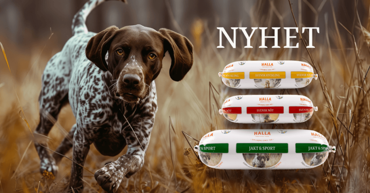 HALLA Svensk Hundepølse m.Kylling 650 gr