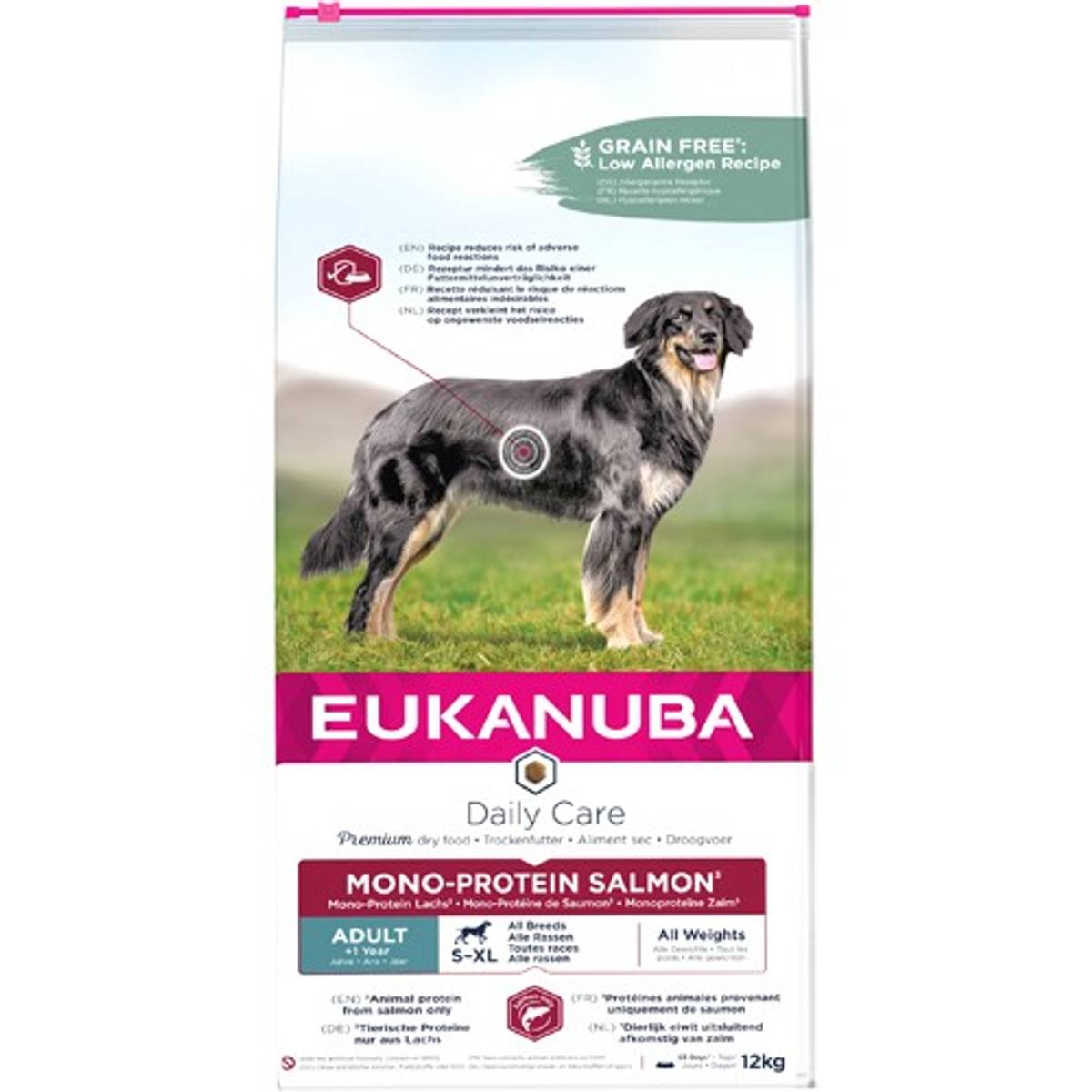 EUKANUBA DailyCare Mono-Protein Salmon 12kg