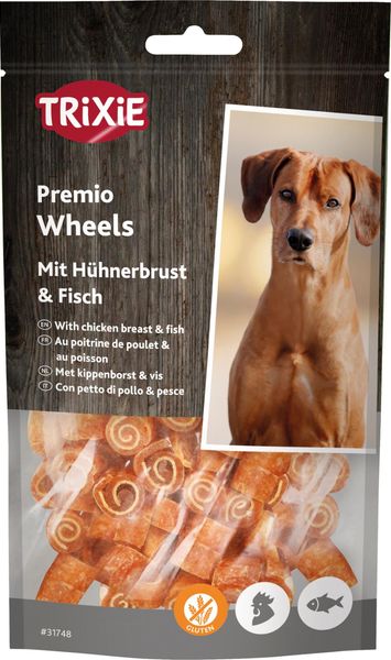 Hovedbilde TRIXIE Premio Biter m. Fisk og Kylling ( 75 gr )