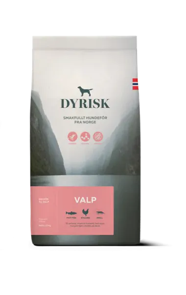 Hovedbilde Dyrisk Valp 10 kg | Norsk & Kortreist Valpefôr