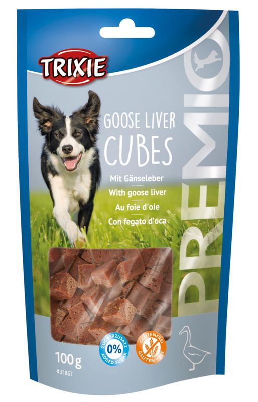 Trixie Premio Gåse Lever Terninger 100 gr