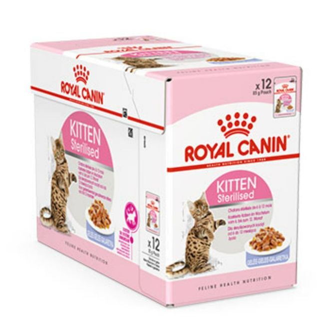 Hovedbilde Royal Canin Kitten Sterilised gelé 12x85gr