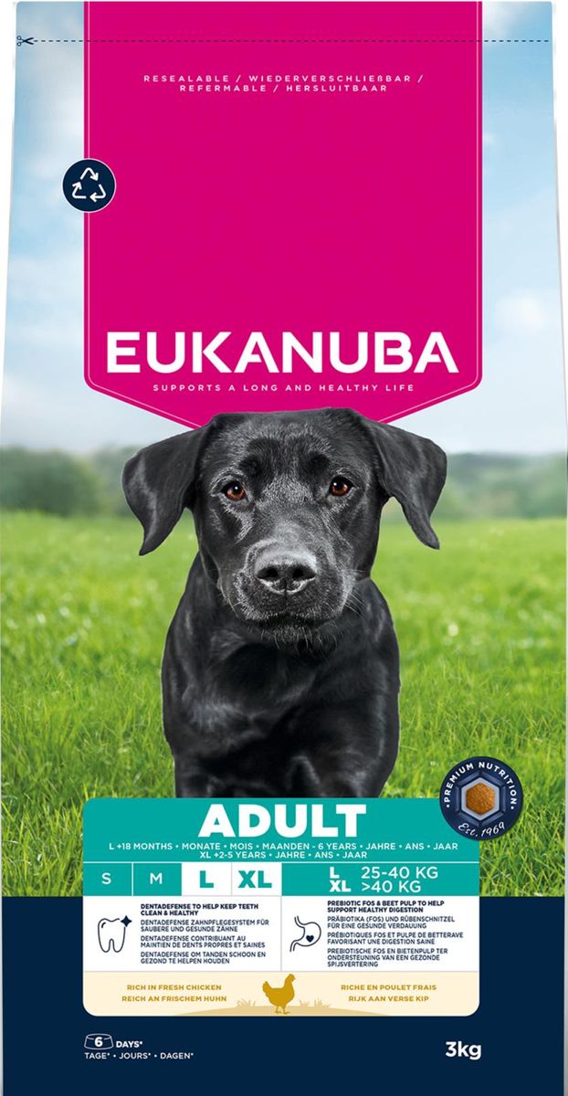 EUKANUBA Adult Large Breed kylling 15kg