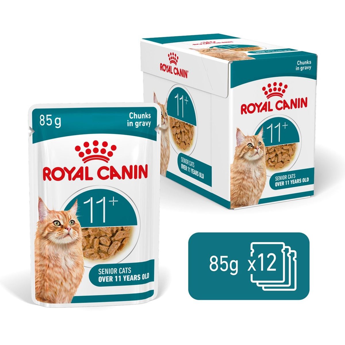 ROYAL CANIN Ageing 11+ Våtfôr i Saus (85g x 12 )