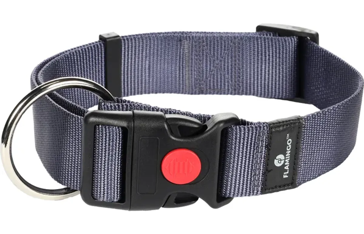 Halsbånd Nylon Mørkeblå XL ( 4 x 55–75 cm )