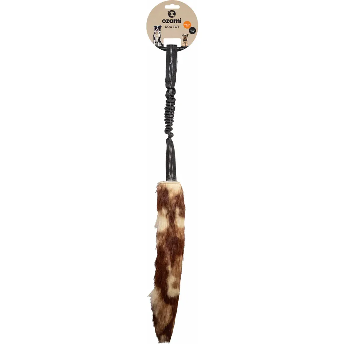 OZAMI Play-n-Tug Hundeleke Fuskepels 80 cm