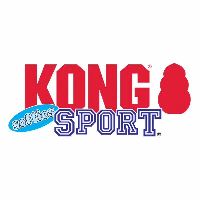 KONG Sport Softies Ball M - 3-pack Mix - Ø 6,5cm